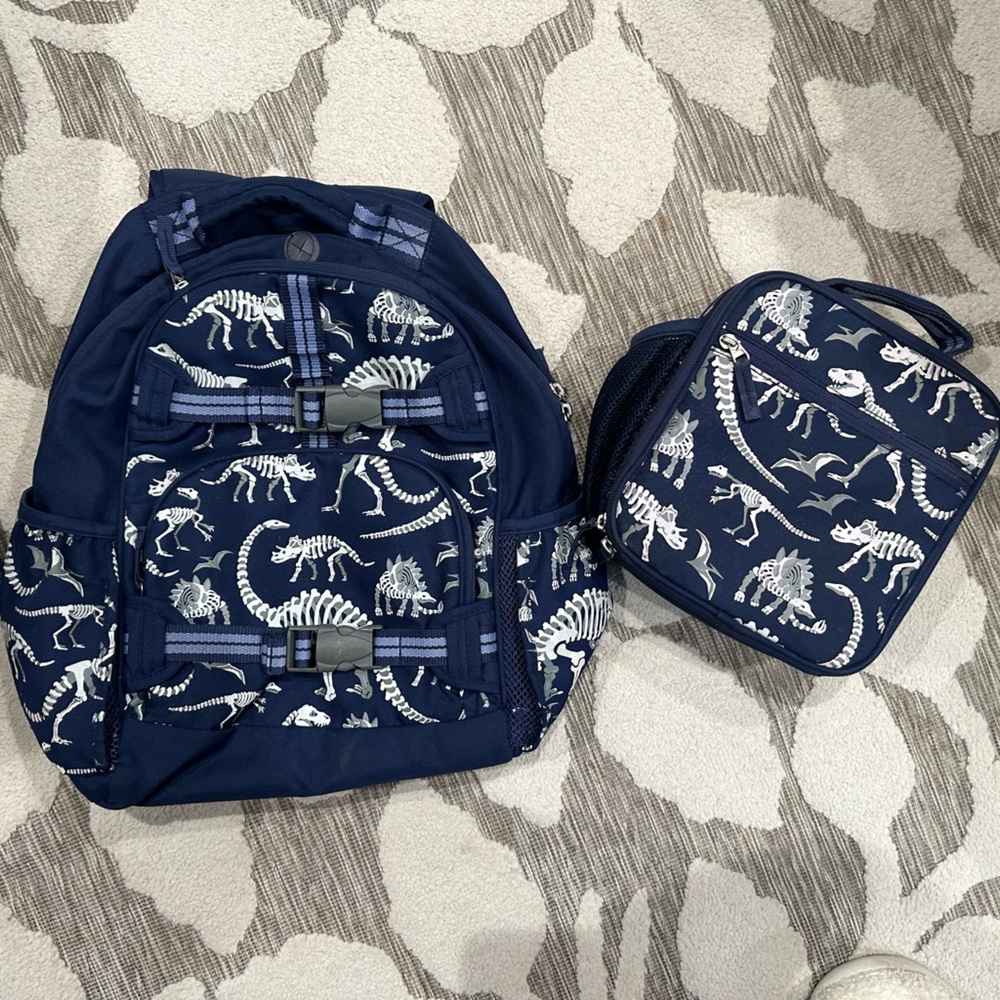 Pottery Barn Kids Backpack and lunchbox